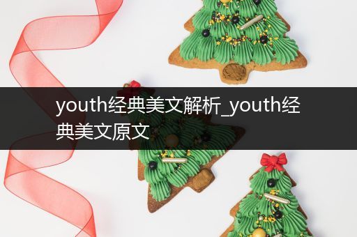 youth经典美文解析_youth经典美文原文